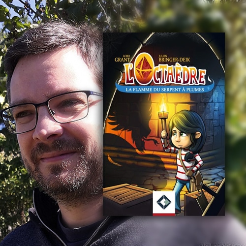 Lobo Grant, auteur de L’octaèdre, la flamme du serpent à plumes